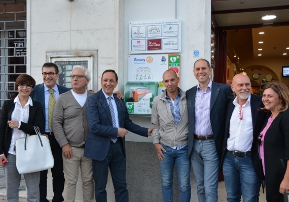 Consegna Defibrillatore alla Città di Martina Franca