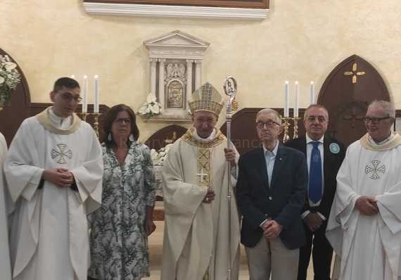 BENEDIZIONE DELLA STATUA DI S. STEFANO